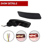 2X Smoke Lens LED Tail Brake Lights for Lexus GS ES (2013–2018)