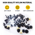 Set of 80 Splash Cover Shield Rivet Clips for BMW