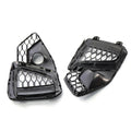 Gloss Black Front Bumper Fog Light Grille for Audi A4L (2020-2022)