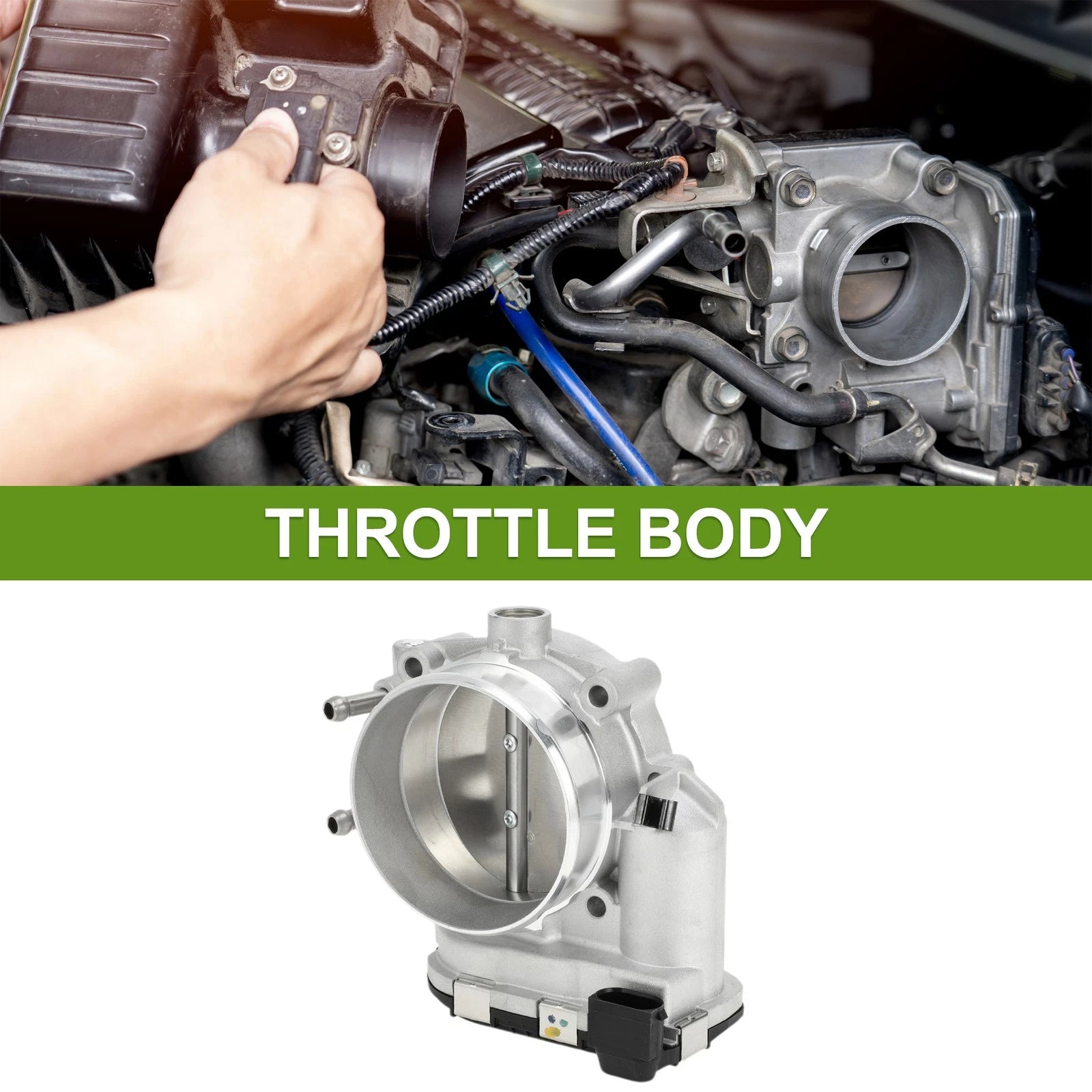 Throttle Body for Hyundai Equus Genesis 4.6L Santa Fe 2.7L Kia Rondo (2011–2016)