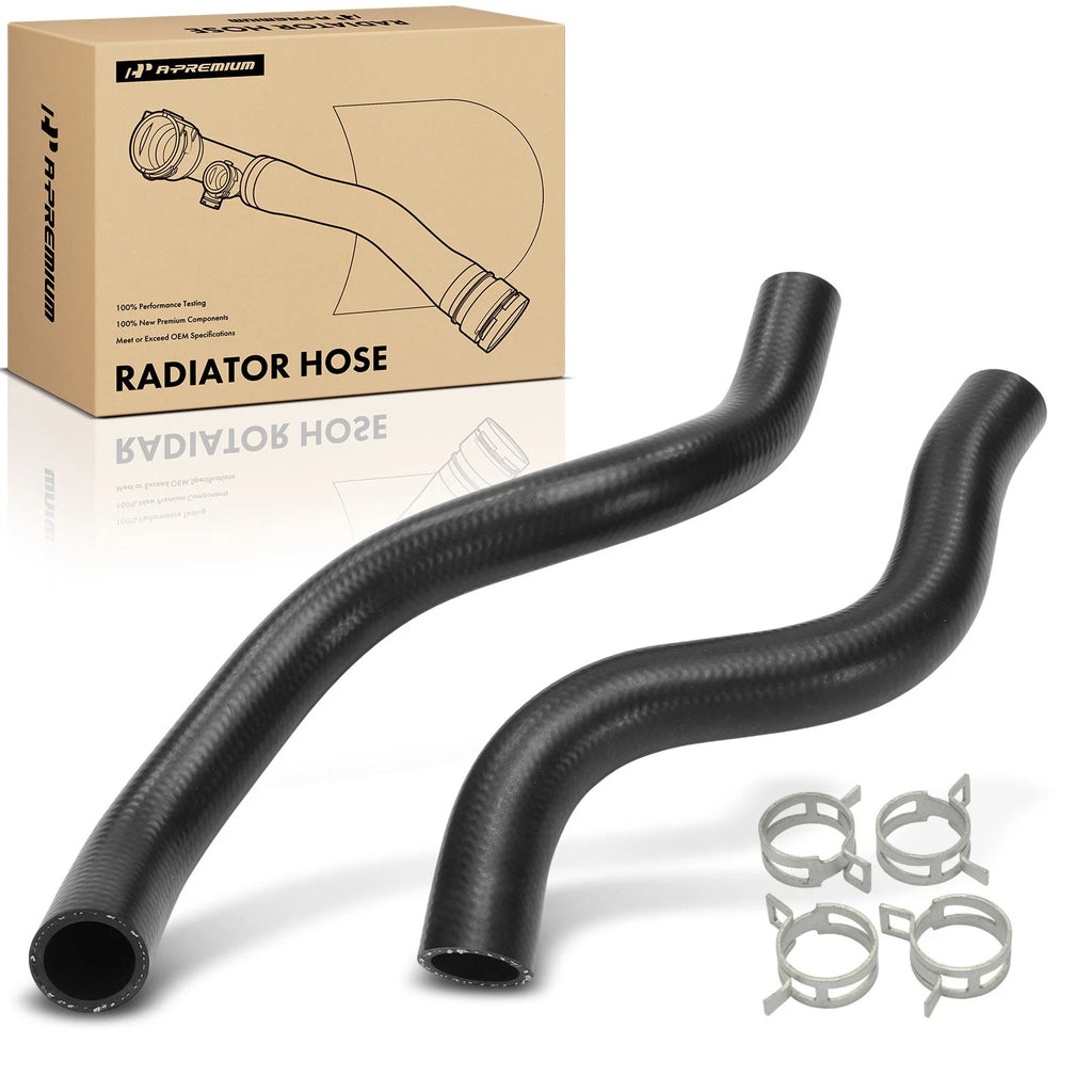 2X Lower & Upper Radiator Coolant Hose for Honda Accord (2013–2017)