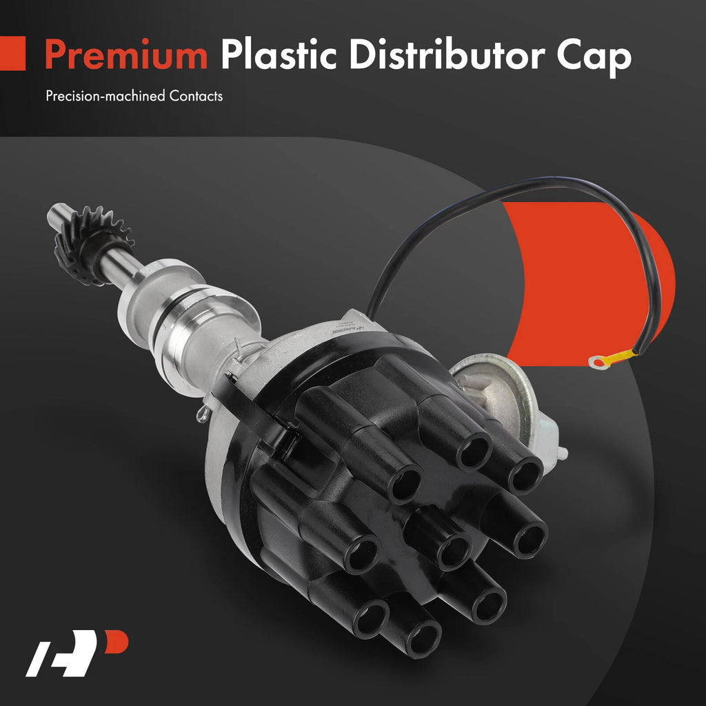 Ignition Distributor with Cap & Rotor for Ford Mustang F-350