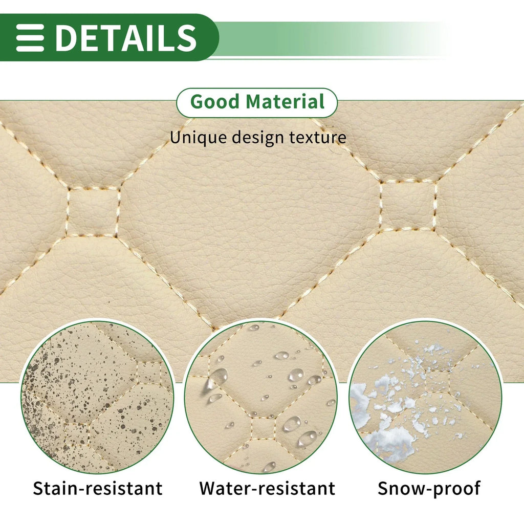 Cargo Liner Rear Trunk Mat for Honda CR-V 2007-2011 3D Circular Pattern Beige