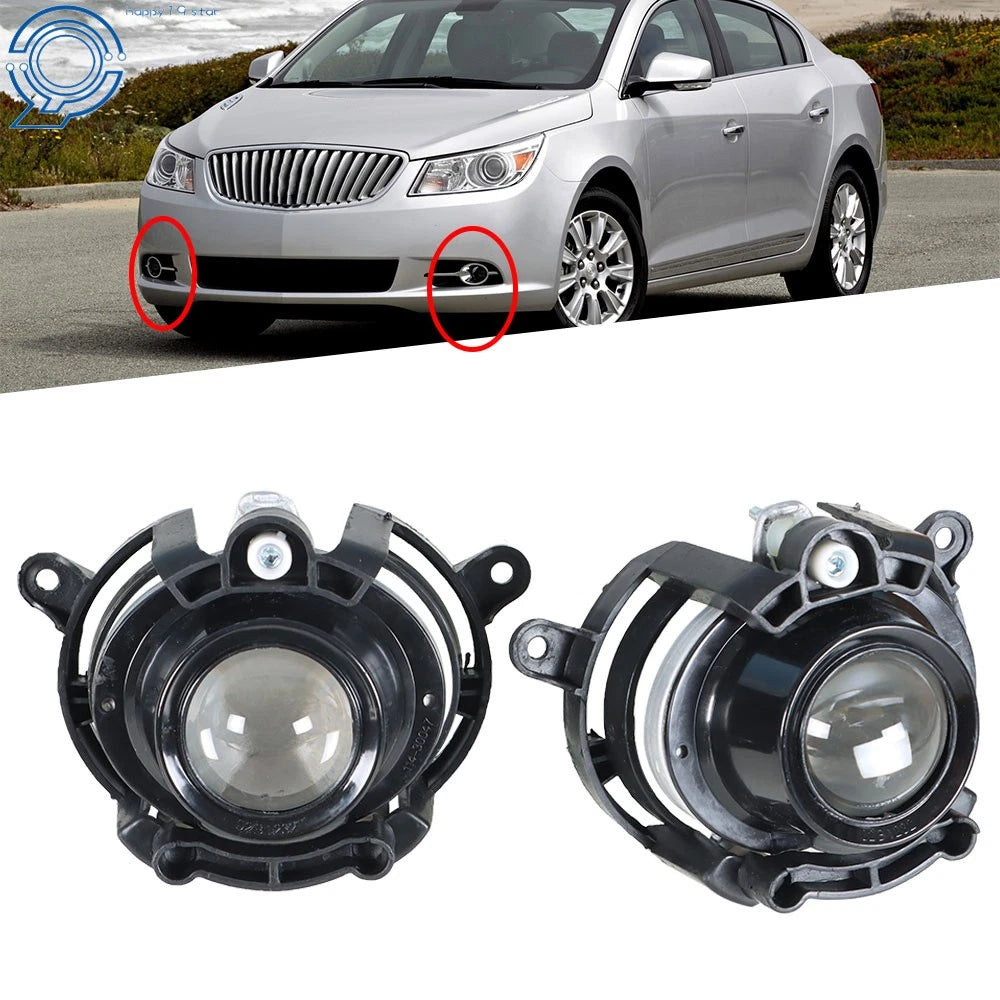 Clear Fog Lights for Buick LaCrosse (2010-2013)