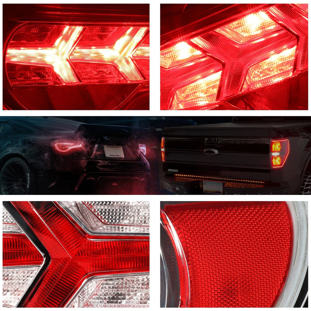 LED Chasing Arrow Tail Light Brake Lamp for Scion FRS (2013–2017)