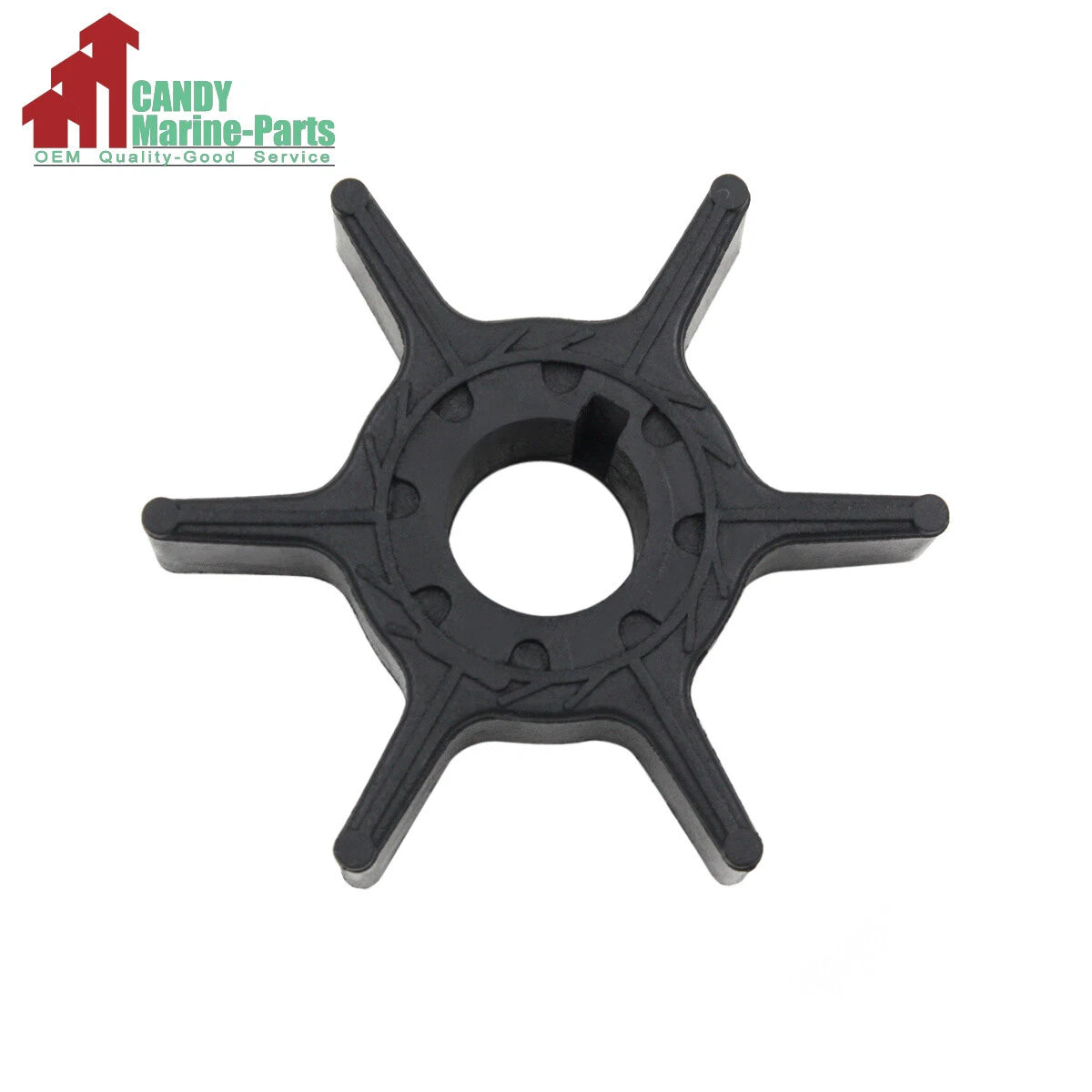 Water Pump Impeller for Yamaha 9.9/15 HP Outboard (2 Stroke) (63V-44352-01-00)