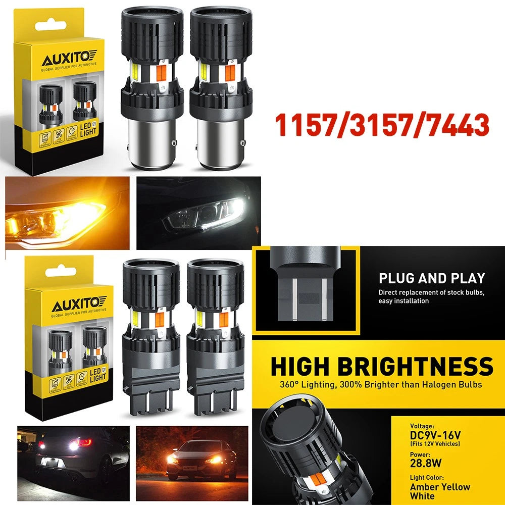 LED Turn Signal Lights for Make Model (YYYY–YYYY)