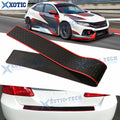 Rubber Rear Bumper Protector Trim Strip for Acura Honda (2000–2020)