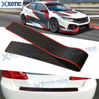 Rubber Rear Bumper Protector Trim Strip for Acura Honda (2000–2020)