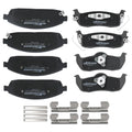8pcs Brake Pads Set for Jeep Commander (2006–2010)/Grand Cherokee (2005–2010)