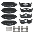 8pcs Brake Pads Set for Jeep Commander (2006–2010)/Grand Cherokee (2005–2010)