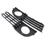 Front Bumper Fog Light Grille Covers for Audi A6 C5 (2002-2005)