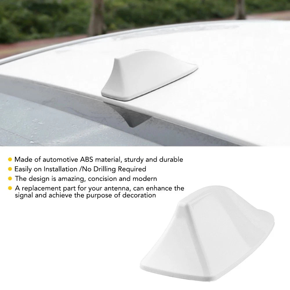 Antenna Fin Shark Cover for Universal Car Signal Trim (AM/FM)