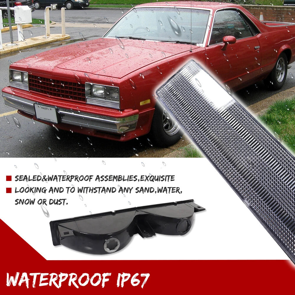 Clear Front Bumper Parking Signal Light for El Camino Malibu (1982–1987)