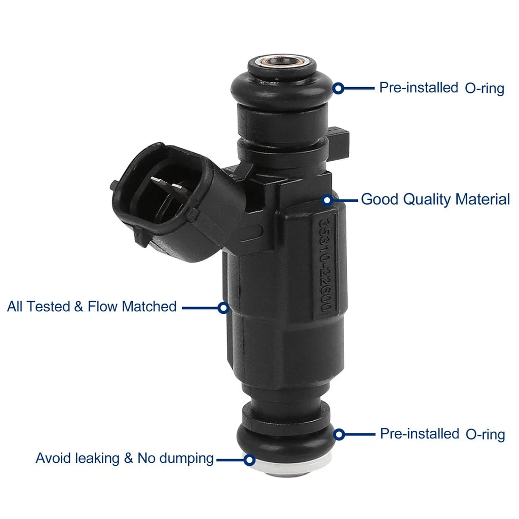 4 x Fuel Injectors for Hyundai Accent 1.5L 1.6L (2000-2005)