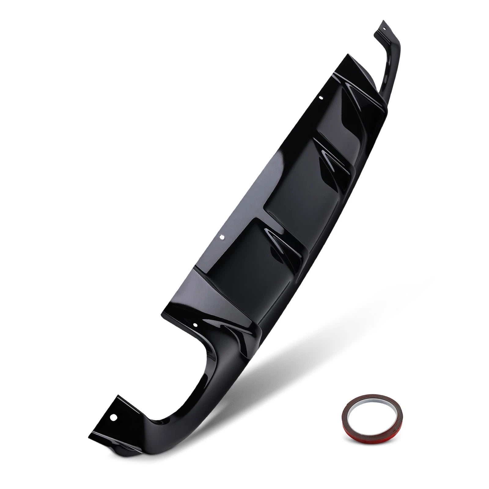 Gloss Black Rear Diffuser for Infiniti Q50 Q50S Sport Sedan (2014–2017)
