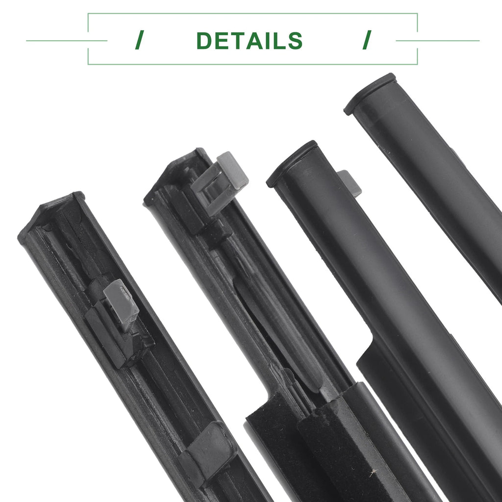 2X Front Left & Right Weatherstrip Window Seal No.6816235073 for Toyota FJ (2007–2014)