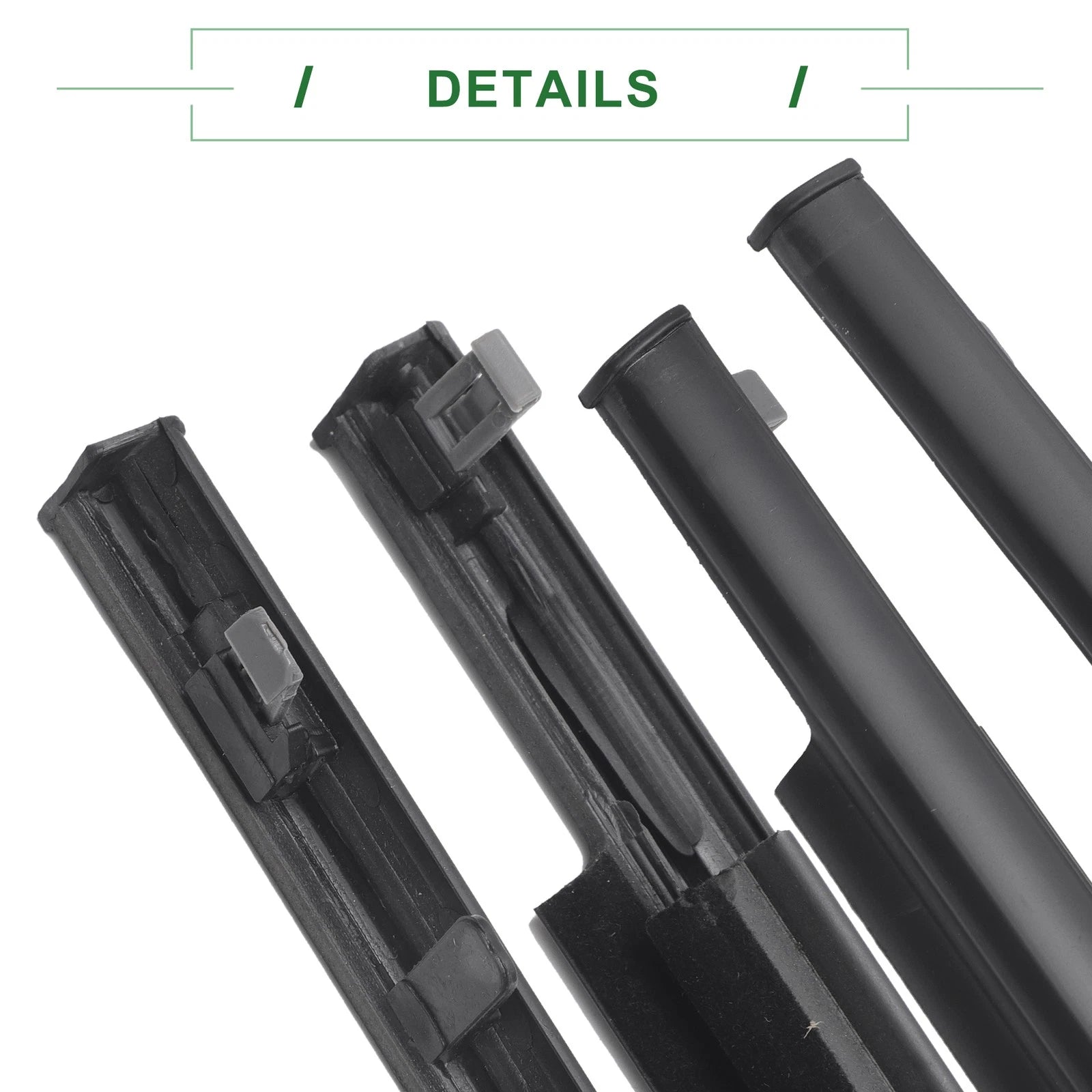 2X Front Left & Right Weatherstrip Window Seal No.6816235073 for Toyota FJ (2007–2014)