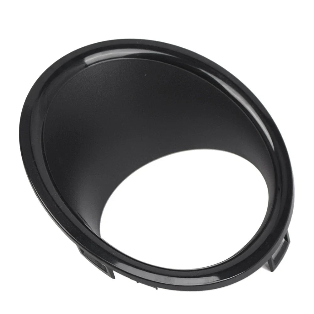 Right Black Front Fog Light Lamp Ring Cover for Mini Cooper (2007-2011)