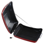 Razor Trunk for Harley Street Road Glide (2014–2024) Wicked Red Denim