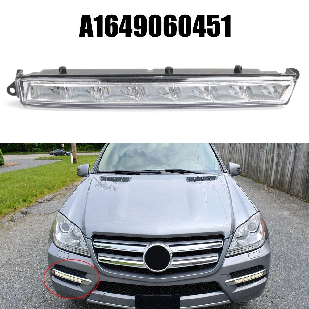 LED Daytime Running Light for Right Fog Lamp for Mercedes GL X164 X166