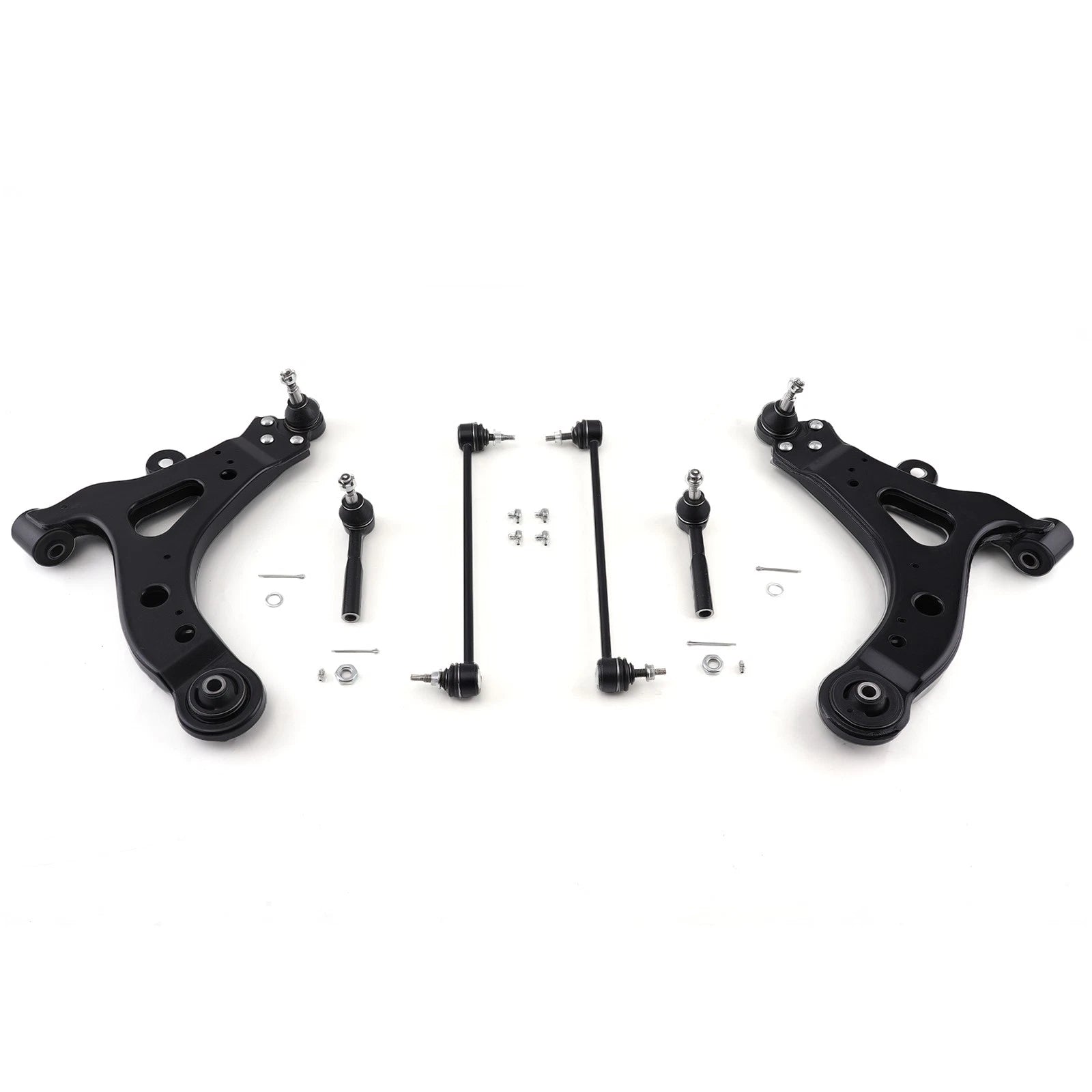 Set of 6 Front Lower Control Arms Sway Bar Kit for Buick Terraza (2005–2007)
