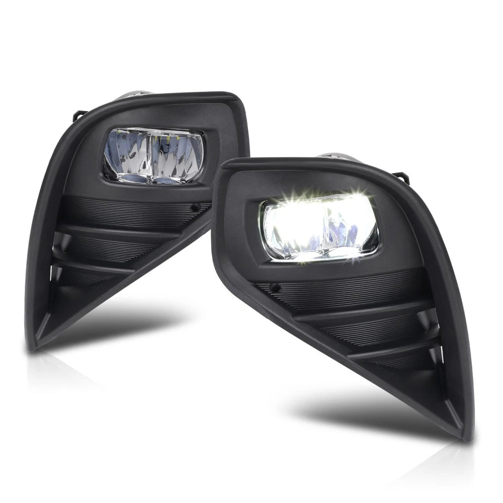 Clear Lens LED Front Driving Fog Lights for Highlander (2020–2024)