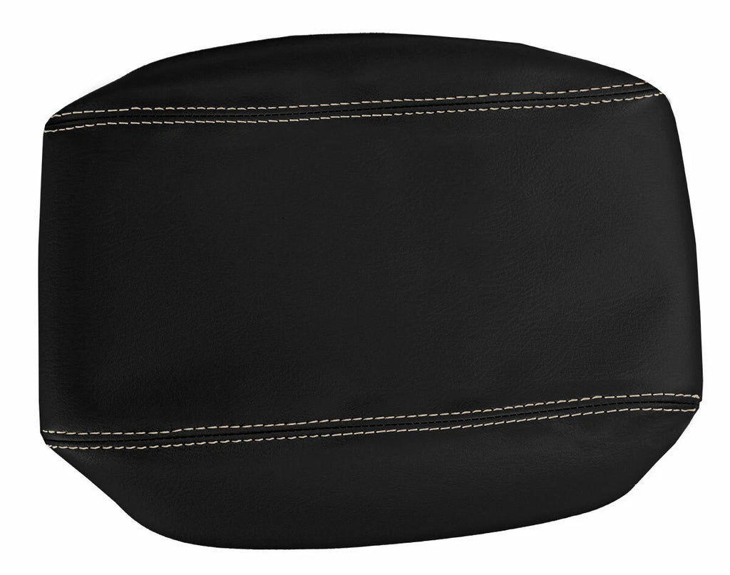 Leather Console Lid Armrest Cover for Cadillac El Dorado (1996–2002) Beige
