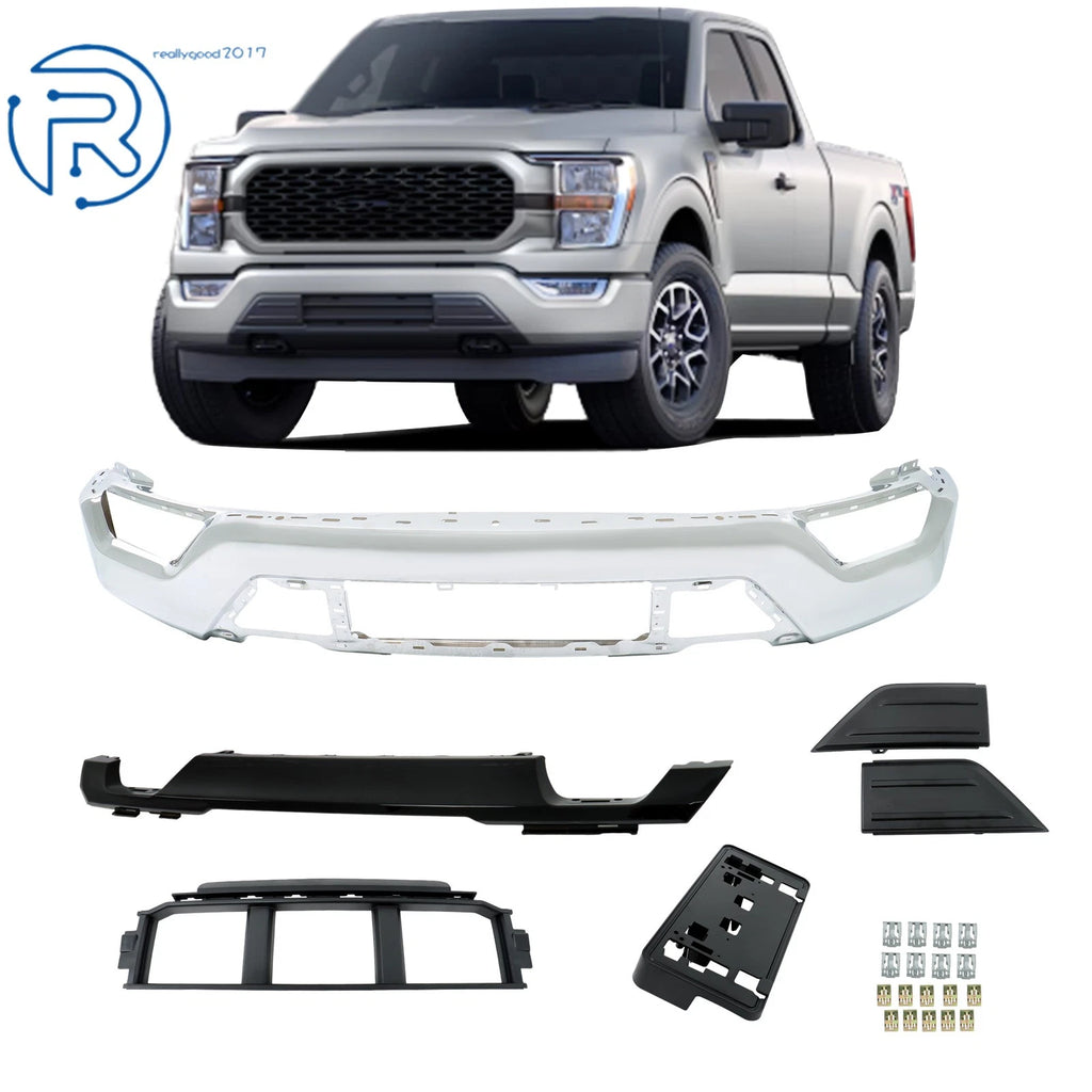 6-Piece Front Bumper Face Bar Kit for Ford F-150 (2021–2023)