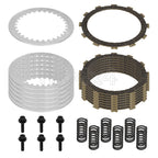 Clutch Friction Disc Steel Plate Kit & Springs for Yamaha YZ250 (2002–2024)