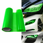 Green Tint Film Wrap for Headlights Tail Lights Fade and Crack Resistant