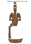 EVA Foam Teak Flooring Mat for Rinker Captiva 226 (2006)