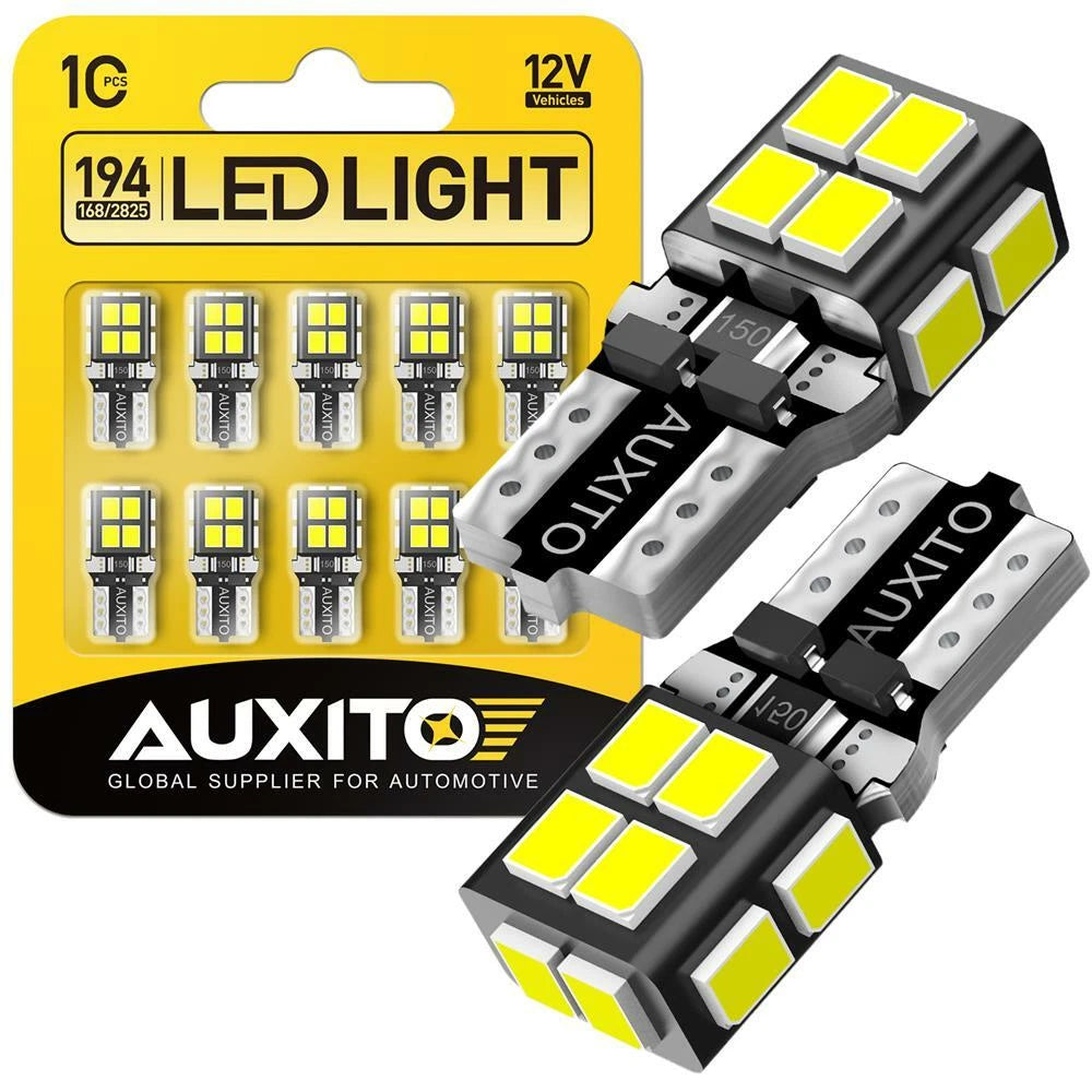 10X LED Interior License Plate Light Bulb for Multiple Vehicles