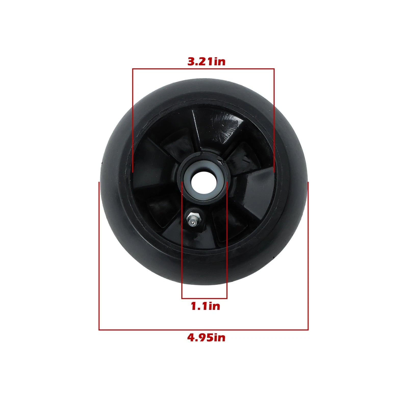 Deck Wheel Kit for John Deere 48" 54" 60" 72" Deck Mower AM125172