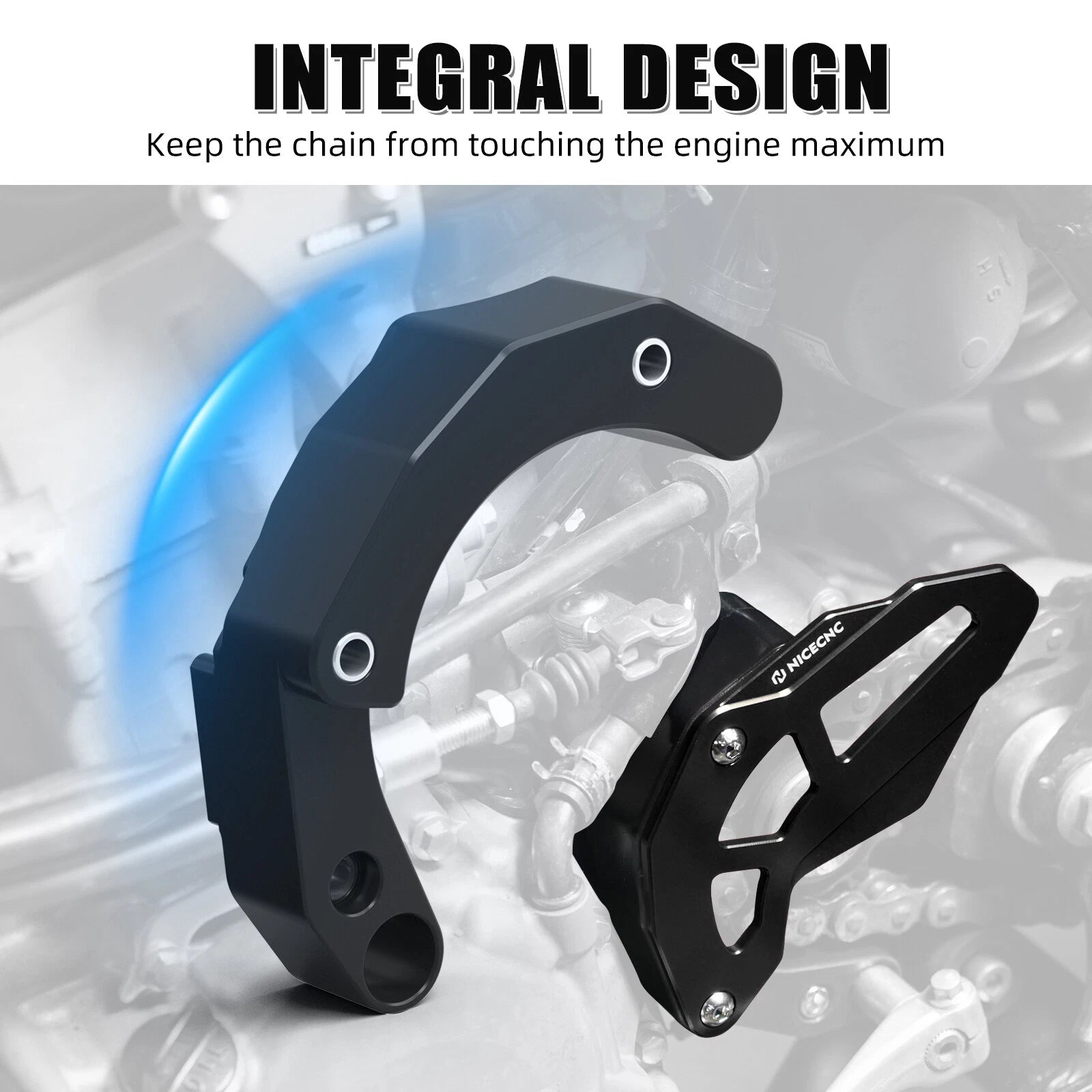 Case Saver Chain Guide for Honda TRX450ER (2006–2014)