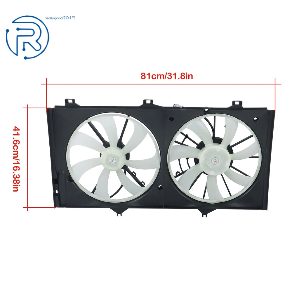 Radiator Cooling Fan Assembly for Toyota Camry Venza (2012-2017)