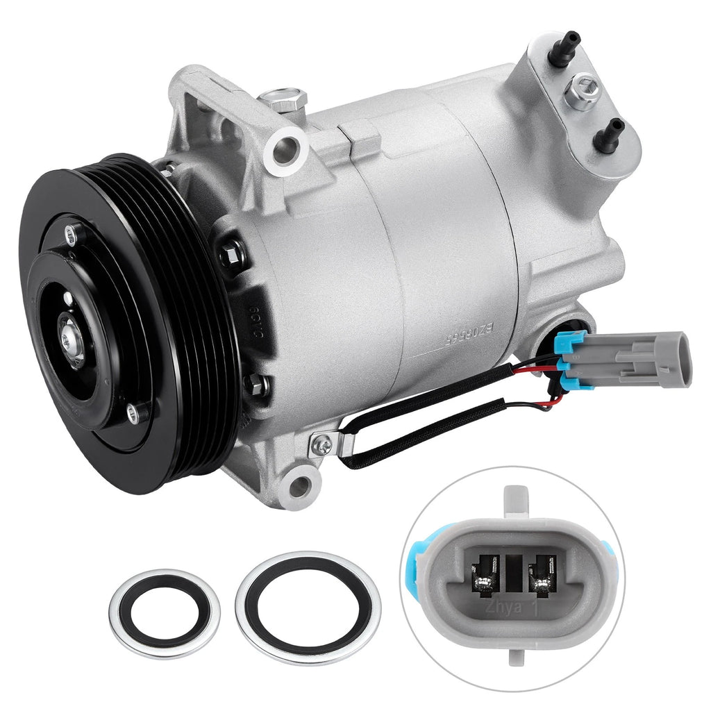 A/C Compressor with Clutch for Saab 9-5, Buick Allure, LaCrosse (2010–2011)