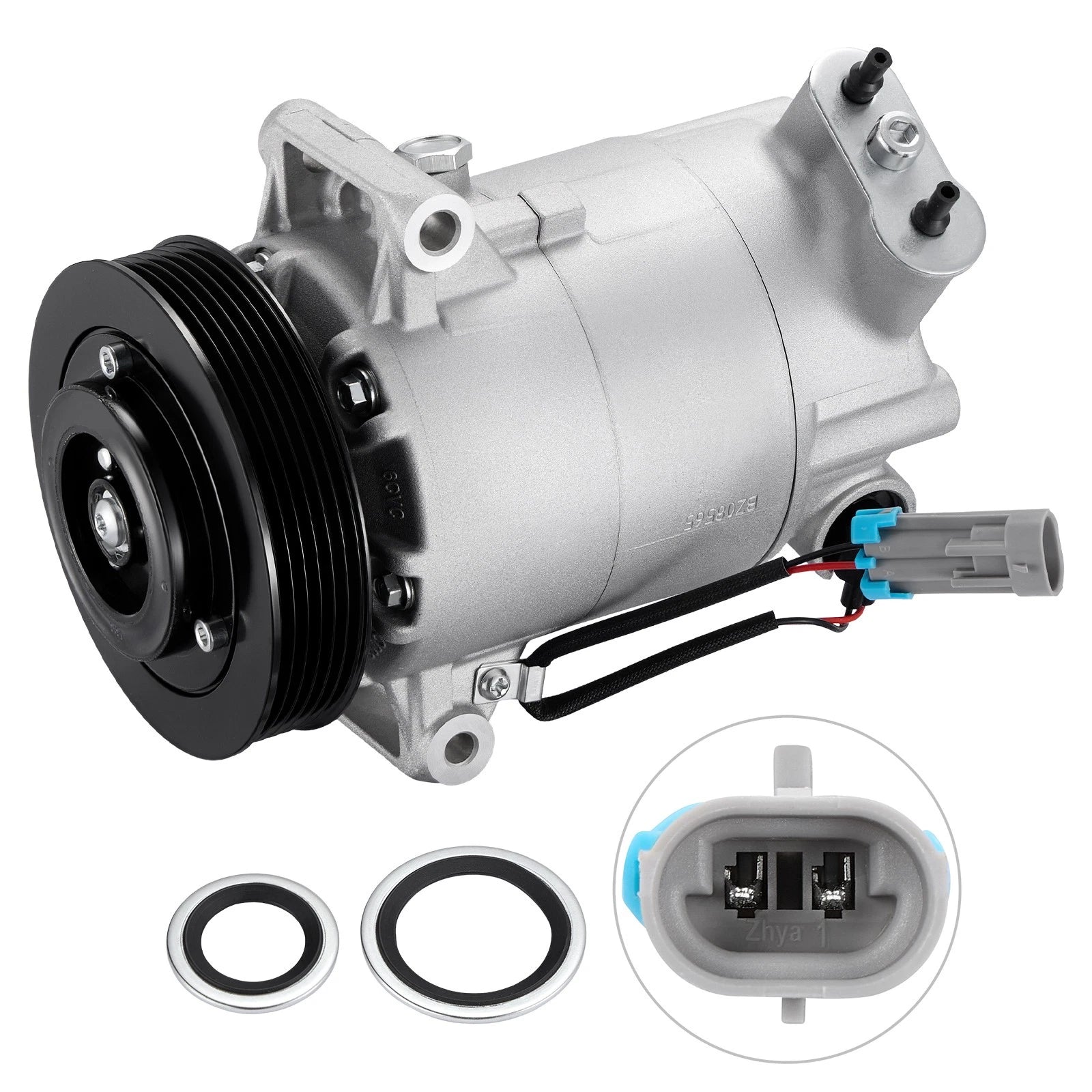 A/C Compressor with Clutch for Saab 9-5, Buick Allure, LaCrosse (2010–2011)