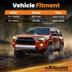 Class 3 Hitch for Toyota 4Runner (2003–2022) Steel Construction