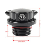 Gas Cap Fuel Tank Cover for Harley Dyna Softail Sportster XL