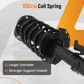 2X Complete Front Struts Coil Springs Assembly for Land Rover LR2 (2008–2015)