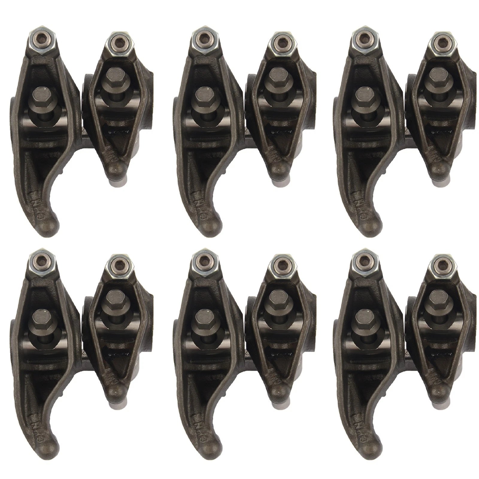 Set of 6 Rocker Arms for Dodge Ram 2500 3500 Cummins 5.9L 6.7L (1999–2018)