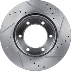 Front Drilled Slotted Brake Rotors for Toyota 4Runner (1996–2002)
