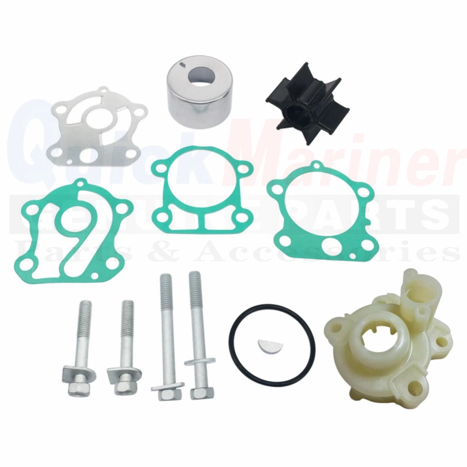 Water Pump Impeller Kit for Yamaha 2-Stroke 60-90hp Outboards (692-W0078-02-00)