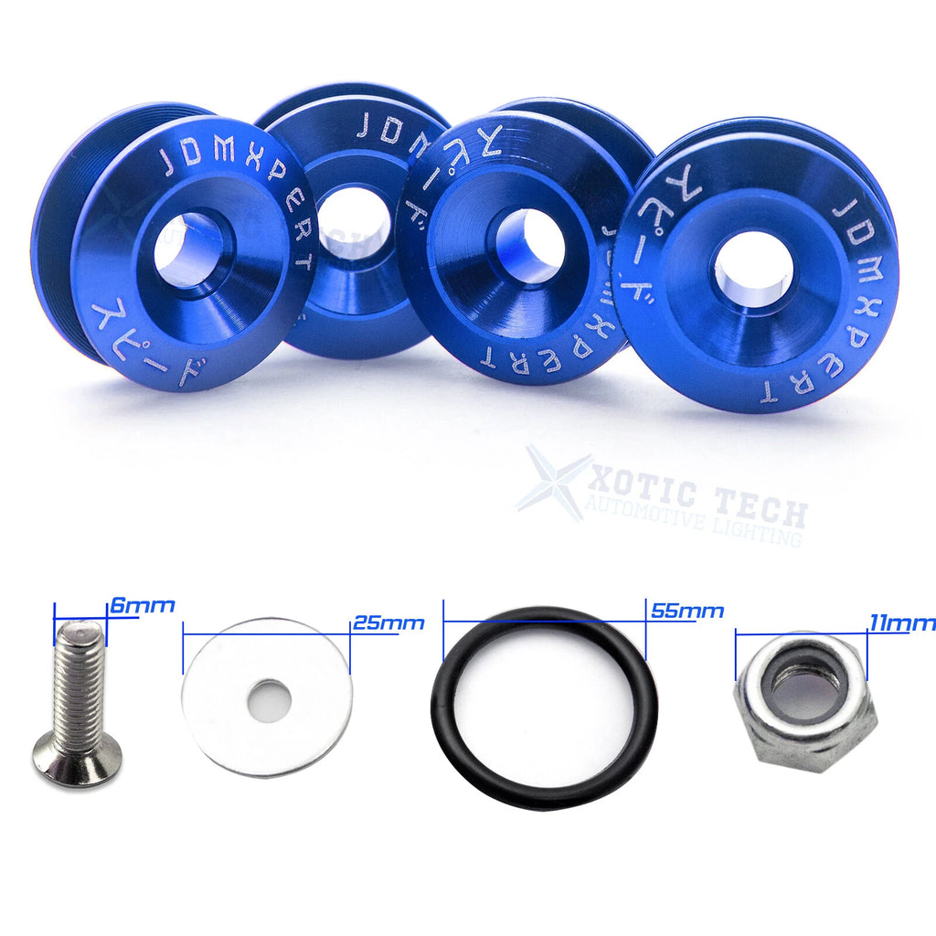 Towing Hook, Air Valve Caps & Quick Release Fastener for Honda AP2 (2002-2009)