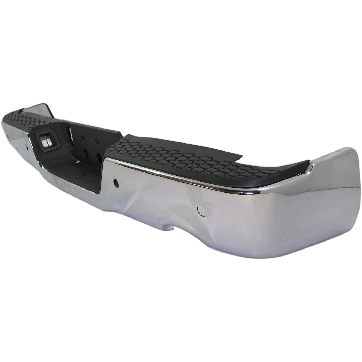 Step Bumper for Ram 1500 (2011–2018) Rear with Dual Exhaust Chrome