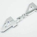 Chrome 4x4 Rear Trunk Emblem Badge Sticker for Dodge Ram 1500-3500 (2010-2020)