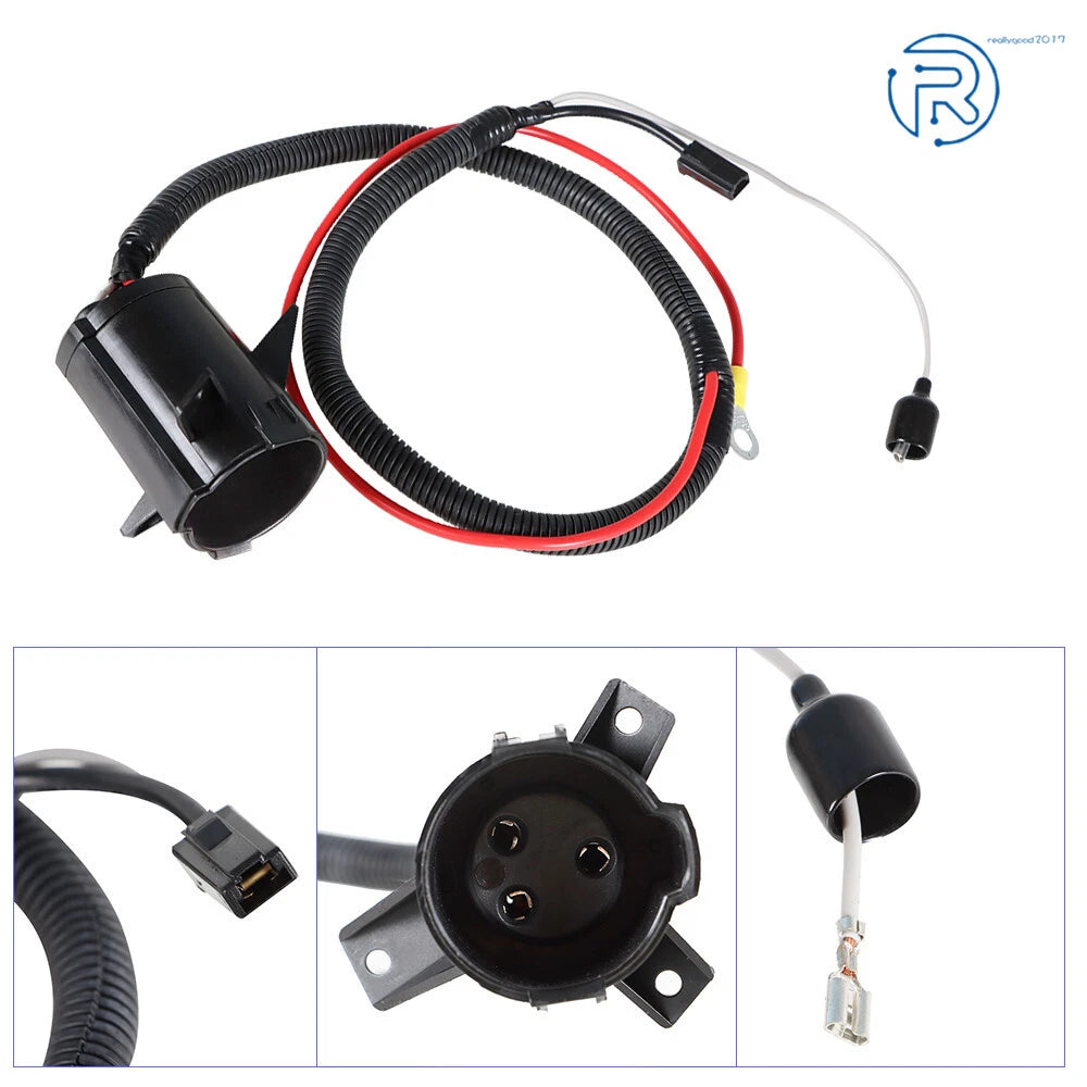 48V DC Charger Plug Receptacle for Club Car Precedent (2004–Present)