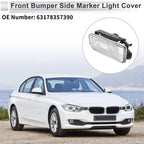 1 Pc Right Front Bumper Side Marker Light Cover for BMW 3 Series (No. 63178357390)