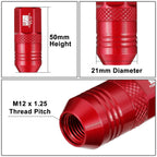 Set of 20 Open End Lug Nuts M12 X1.25 21mm OD for J2 Engineering